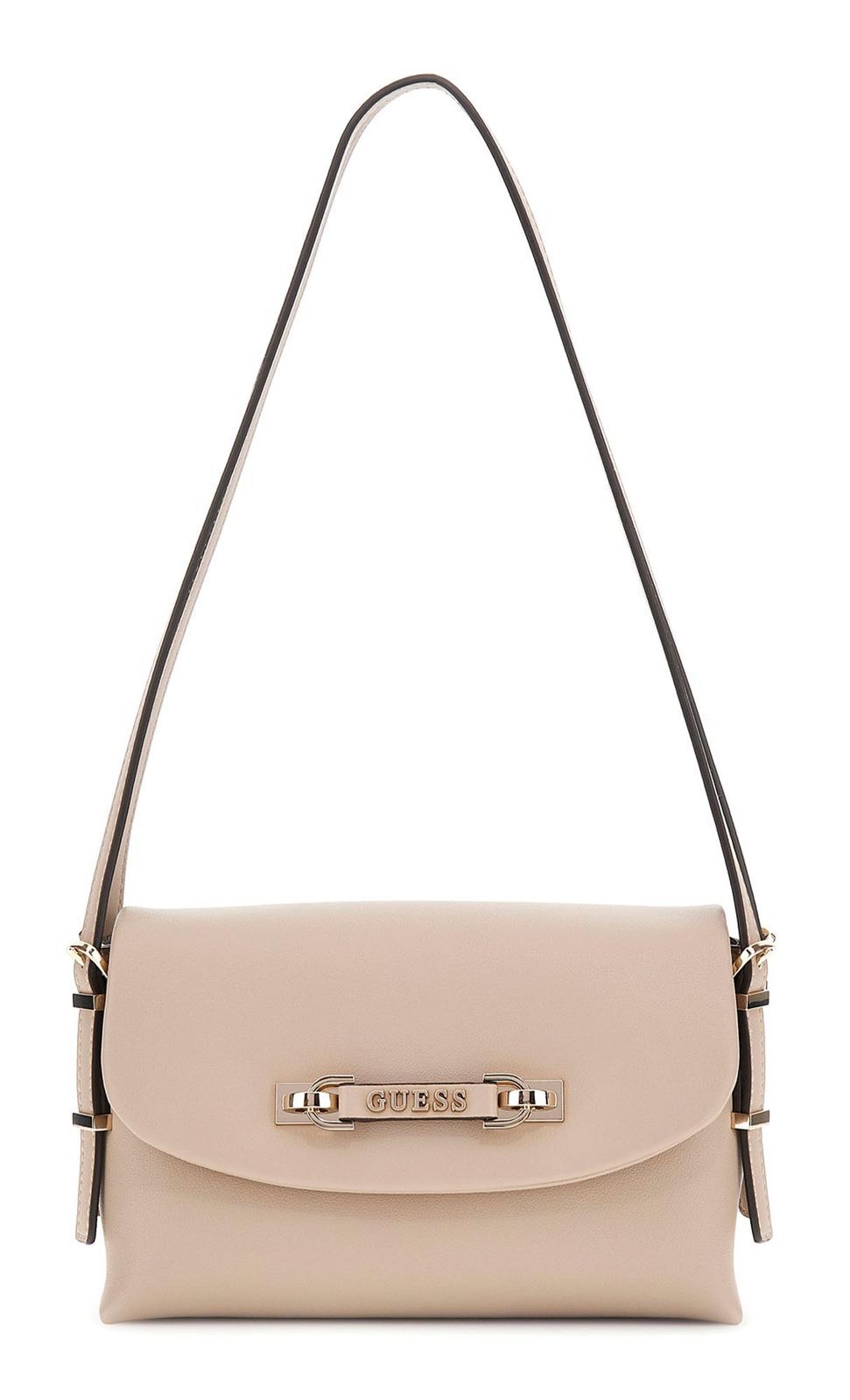 GUESS shoulder bag Lefia Flap Shoulder Bag Simply Taupe