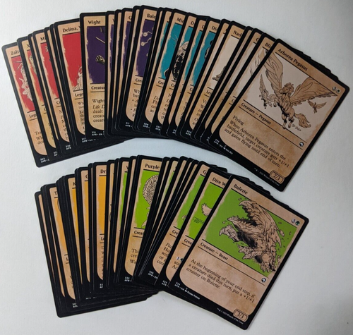 Adventures in Forgotten Realms SHOWCASE MTG Full Set 51 Card Magic the Gathering - Picture 1 of 9