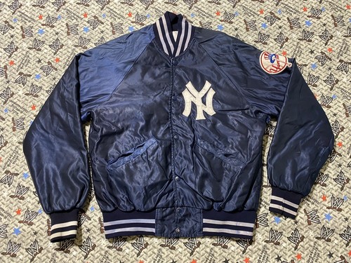 yankees satin jacket