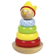 GOKI WOODEN TOY STACKING LITTLE MAN PRINCE, BASIC 58577 - NEW IN BOX