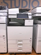Ricoh MPC 3004ex -16K Meter Only- Copier Printer Fax Scanner Finisher Included