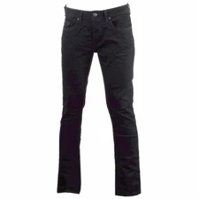 Buffalo By David Bitton Men's Max-X Basic Midnight Wax Black Super Skinny Jeans