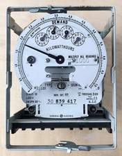 Ge Kwh Meter Dsm-63 Parts Missing Functional