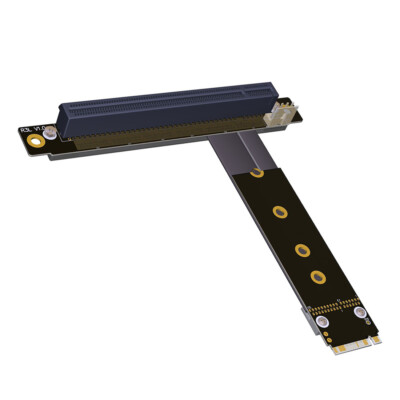 M.2 NGFF NVMe Key M Extender Cable to PCIE x16 