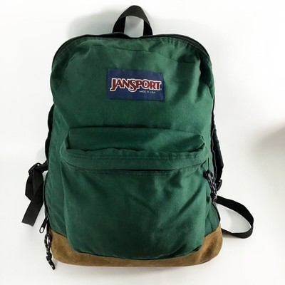 Vintage Jansport Suede Leather Bottom 