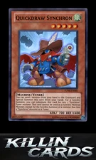 Quickdraw Synchron TU06-EN005 Super Rare Turbo Pack: Booster Six YuGiOh Card NM
