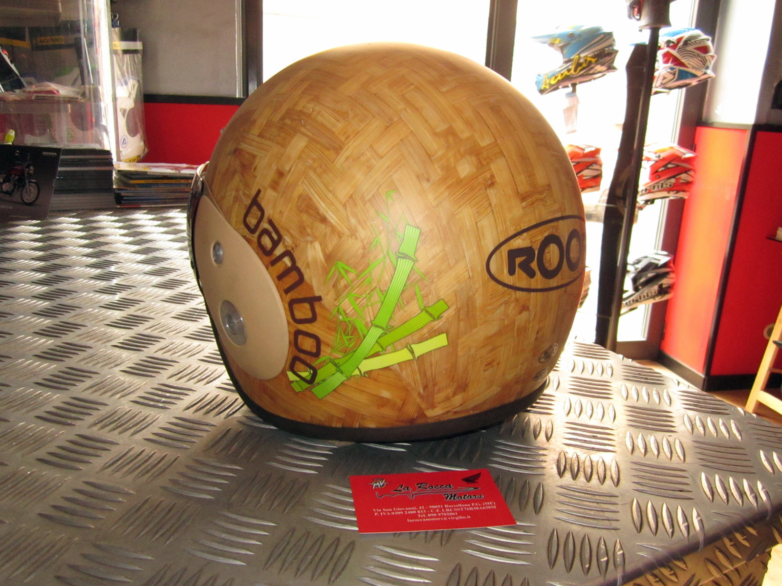 CASCO NUMERATO JET ROOF BAMBOO LIMITED EDITION MISURA M FONDO MAGAZZINO