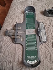 BRANNOCK DEVICE FOOT MEASURE FOR GROWING GIRLS - SHOE STORE EQUIPMENT VINTAGE