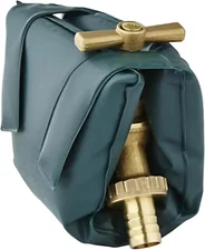 Pack of 2 Outdoor Faucet Covers for Winter Insulated, Water Spigot Freeze Miser,