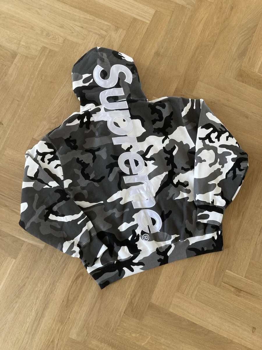 Supreme Camouflage Regular Size Hoodies & Sweatshirts for Men for
