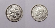 SILVER! SILVER! SILVER! 1940 GB SILVER THREEPENCE #565-109