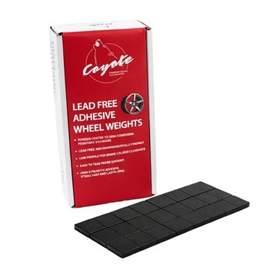 1/4 Oz 0.25 Oz Low Profile Stick 1/4 Oz Segment 30-2 Oz Strips (5 Lbs) Black