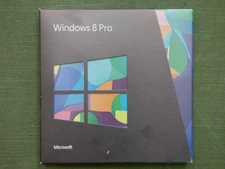 Windows 8 Pro, 32 & 64 Bit, Retail Packaging