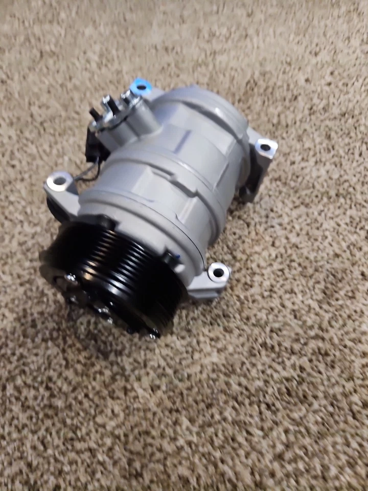 AC Compressor & A/C Clutch For 07-12 GMC Arcadia/Buick Enclave CO Chevy Traverse - Image 3 of 4