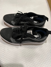 Vans Ultrarange Unisex Black White Gray Sneakers US Size Men 6.5, Women 8