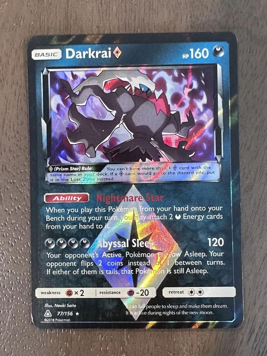 Darkrai Prism Star Pokémon TCG Cards for sale | eBay