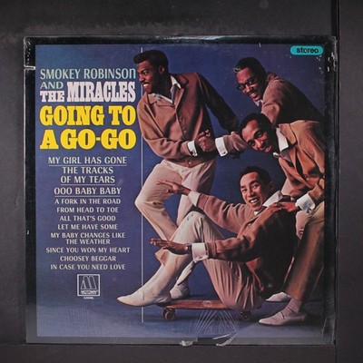 SMOKEY ROBINSON & MIRACLES: going to a go-go MOTOWN 12'' LP 33 RPM Sealed