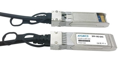 ATGBICS SFP-DAC10-1M-C InfiniBand und Glasfaserkabel SFP+ DAC Schwarz