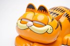 Vintage 1980s Garfield Tyco Telephone - Eyes Open & Close. Tested Works