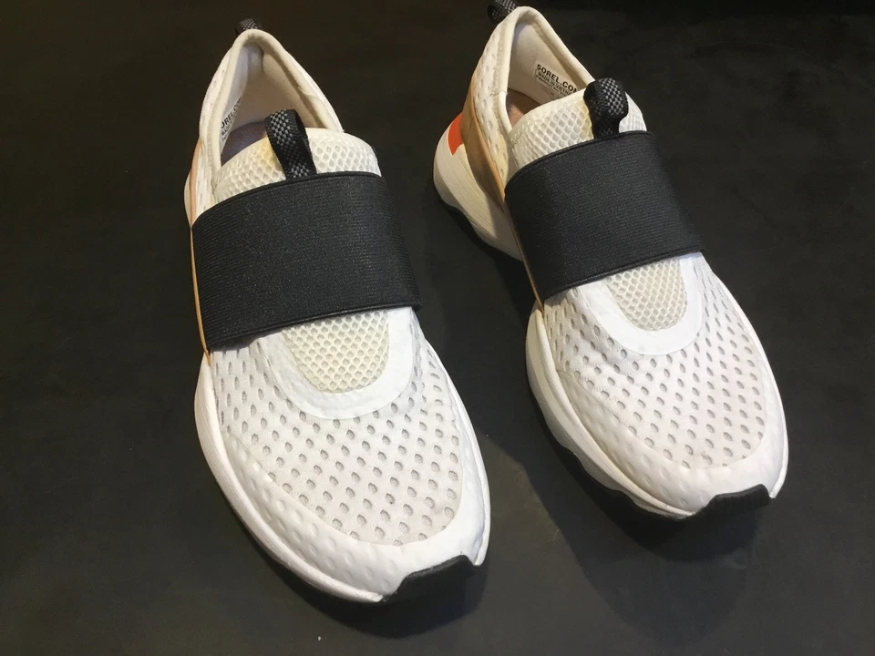 SOREL KINETIC IMPACT 系带运动鞋女式 9 懒人舒适二手状况完好 — 第 4/4 张图片