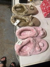 Women  s Simple Pleasures House Slippers 3 Pair Size XL NWT