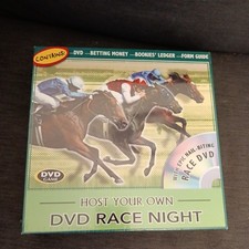 HOST YOUR OWN RACE NIGHT DVD GAME NEW AND FACTORY SEALED RARE