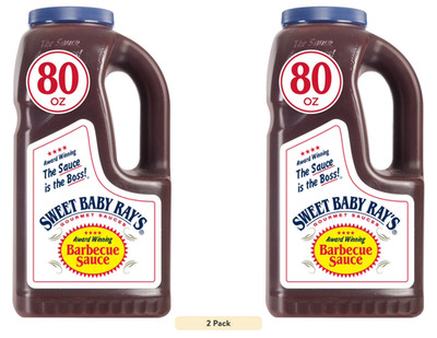2 pk Sweet Baby Ray's Original Barbecue Sauce 80 oz - Free Shipping