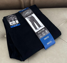 Colorado Clothing Men's Utility Pant - Relaxed Fit Stretch Canvas - 36x32 -Black