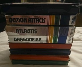 Intellivision Used Game Lot Complete In Box, Read Discription . 8 Games