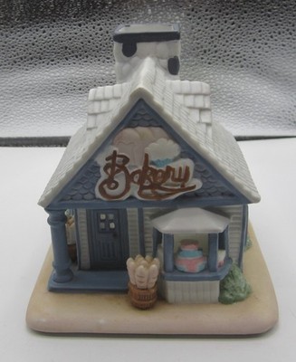 Bakery Cottage House Tea Light Candle Holder Home Décor PartyLite