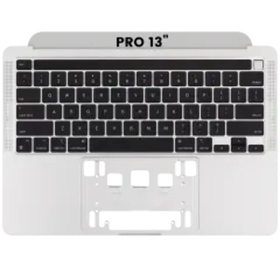 Top Case With Keyboard For MacBook Pro 13'' A2338 (2020) / (US English) (Silver)