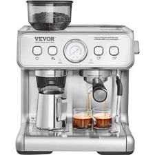 Espresso Machine 3.5/15 Bar Semi-Automatic Espresso Coffee Maker 5 Types