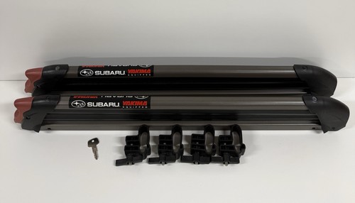 Subaru Yakima 24” or 30” Snow Ski Roof Board Rack with Key / MOUNTING BRACKETS