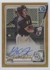 2020 Bowman Chrome Prospects Gold Refractor 13/50 Grant Little #CPA-GL Auto 2o7