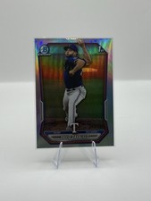 2026 Bowman Chrome David Davalillo 1st /499  Refractor #BCP-42 Texas Rangers