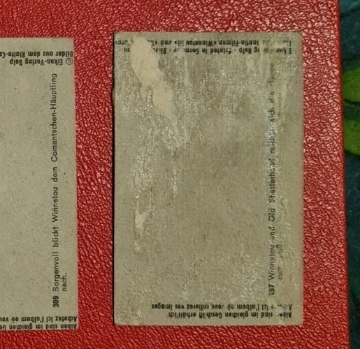 Pierre Brice Kleine Karte 8,5 X 5,5 Autogramm Original Winnetou 5 - Bild 2 von 2