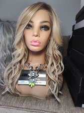 BNWT & Box Belle Tress Capri Raw Sugar Blonde HF Synthetic Wig