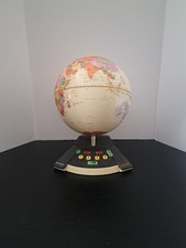 Vintage GeoSafari World ExploraToy Trivia Electronic Learning Globe  6498 Works
