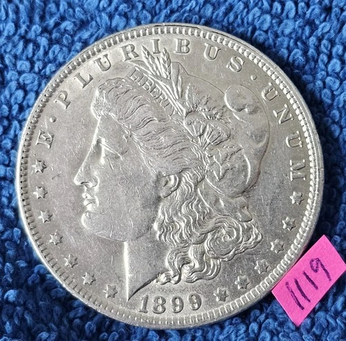 🚚⚡️FAST🔥 NICE LUSTER AU/BU 👀🔥1899-O Morgan Silver Dollar