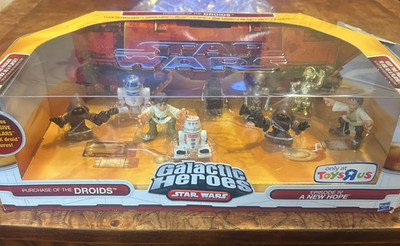 Hasbro Star Wars Galactic Heroes Cinema Scenes Purchase of the Droids Toys 'R Us