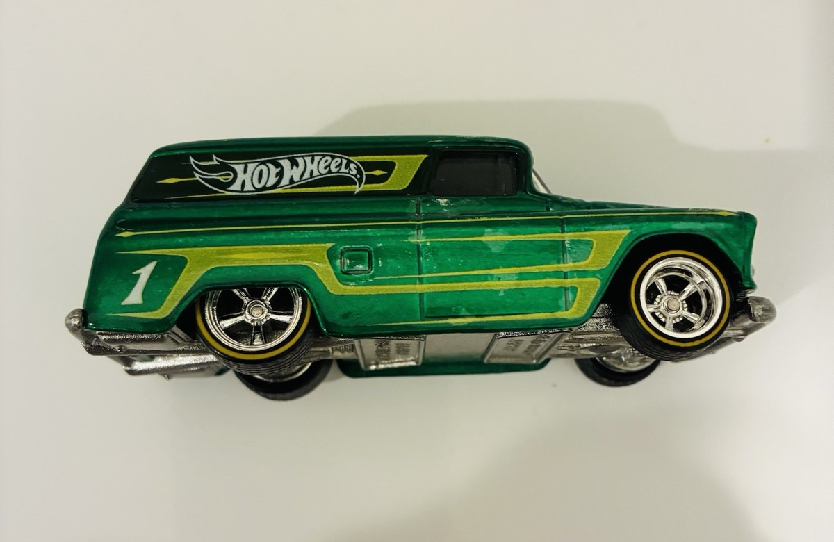 Hot Wheels RLC 2012 Collector Edition '55 Chevy Panel Green Loose