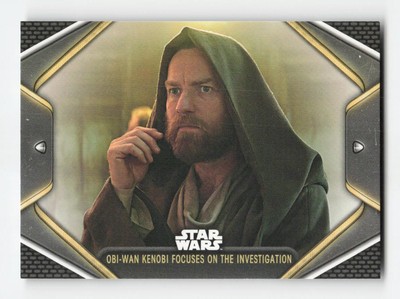 2023 Topps Star Wars #24 Obi-Wan Kenobi Focuses on the Investigation