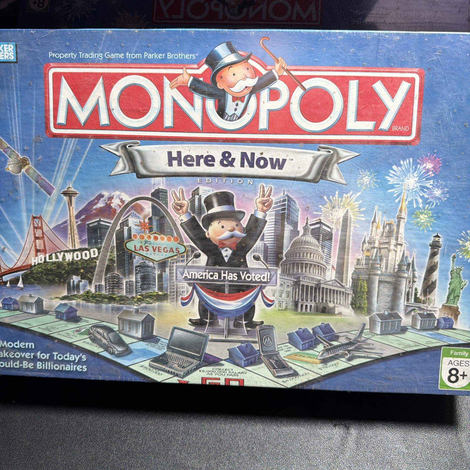 Monopoly Here and Now Edition 2006 Parker Brothers 100% Comp