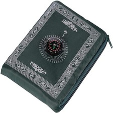 Hitopin Travel Prayer Mat, 60cm*100cm Praying Rug, 100cm * 60cm, Green
