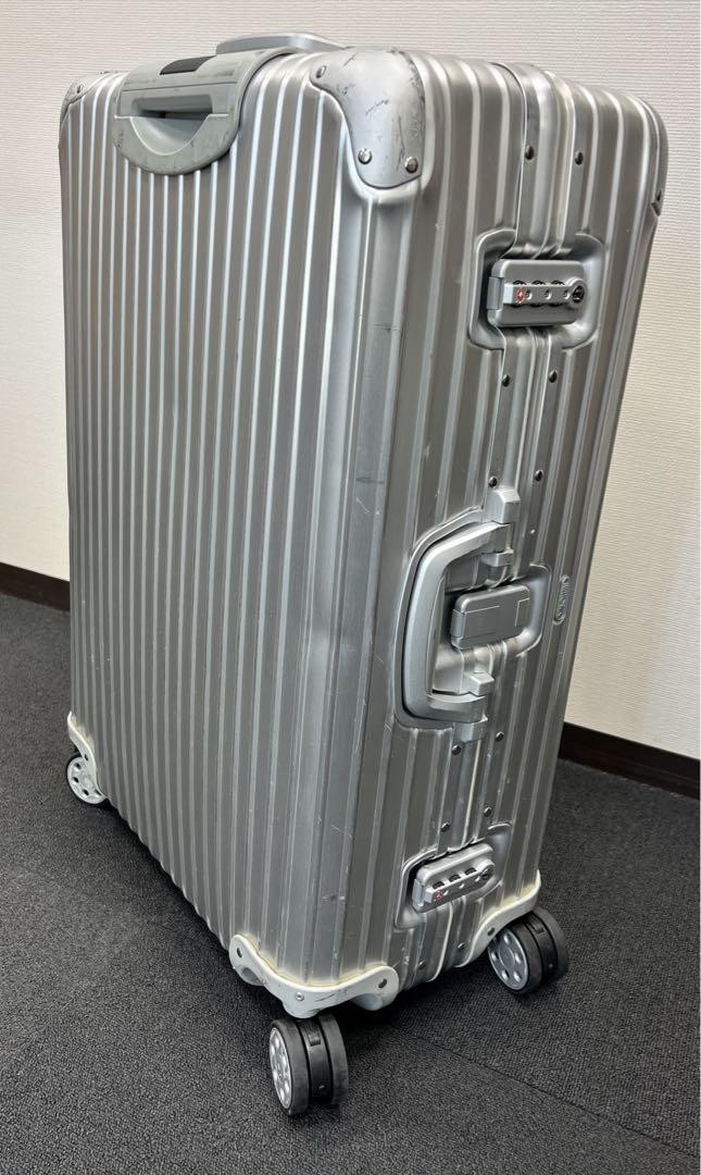 【生産中止モデル】RIMOWA 82L 4輪 シルバー 生産中止モデル】RIMOWA 82L 4輪 シルバー - メルカリ