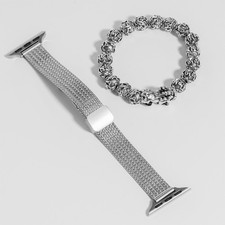 Women's Metal Band  Bracelet for Apple Watch 38mm/40mm/41mm/42mm series 10 