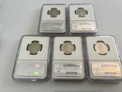 2010-S CLAD NATIONAL PARK QUARTER SET NGC PF70 ULTRA CAMEO - Picture 3 of 4