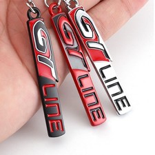 Car Keychain GT Line Key Chain Ring Holder for Peugeot GT 508 3008 5008 Kia