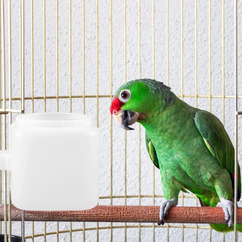 4 Pcs Papageien -Fütterungsschale Vogelfutterspender Gartendekor - Bild 7 von 12
