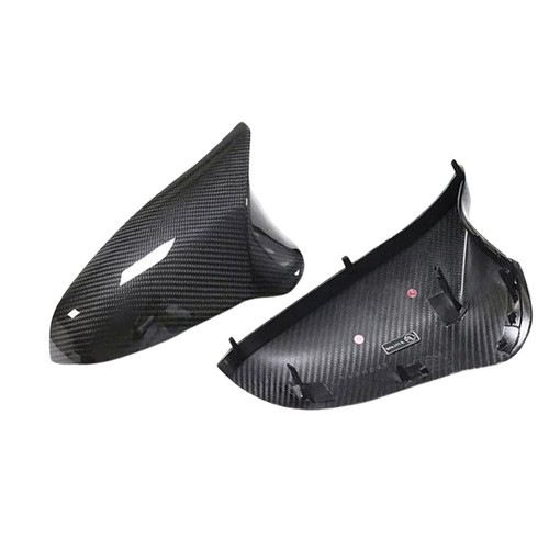 SPECCHIETTI RETROVISORI CARBONIO A SECCO PER BMW M3 F80 M4 F82 F83 FULL CARBON FIBER SIDE COVER - Foto 5 di 15